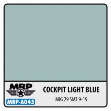 MRP-A045 Cockpit Light Blue (MiG-29 SMT 9-19) Russian AF - Mr. Paint Aqua