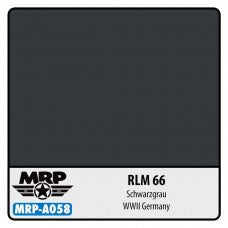 MRP-A058 RLM 66 Schwarzgrau - Mr. Paint Aqua