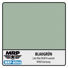 MRP-A066 Blaugrun (German Late war RLM76 variant) - Mr. Paint Aqua