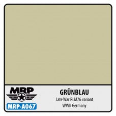 MRP-A067 Grunblau (German Late war RLM76 variant) - Mr. Paint Aqua