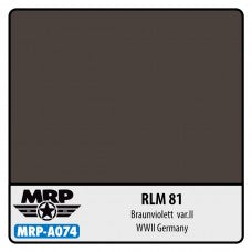 MRP-A074 RLM 81 Braunviolet (variant 2) - Mr. Paint Aqua