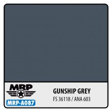 MRP-A087 Gunship Grey (FS 36118, ANA603) - Mr. Paint Aqua