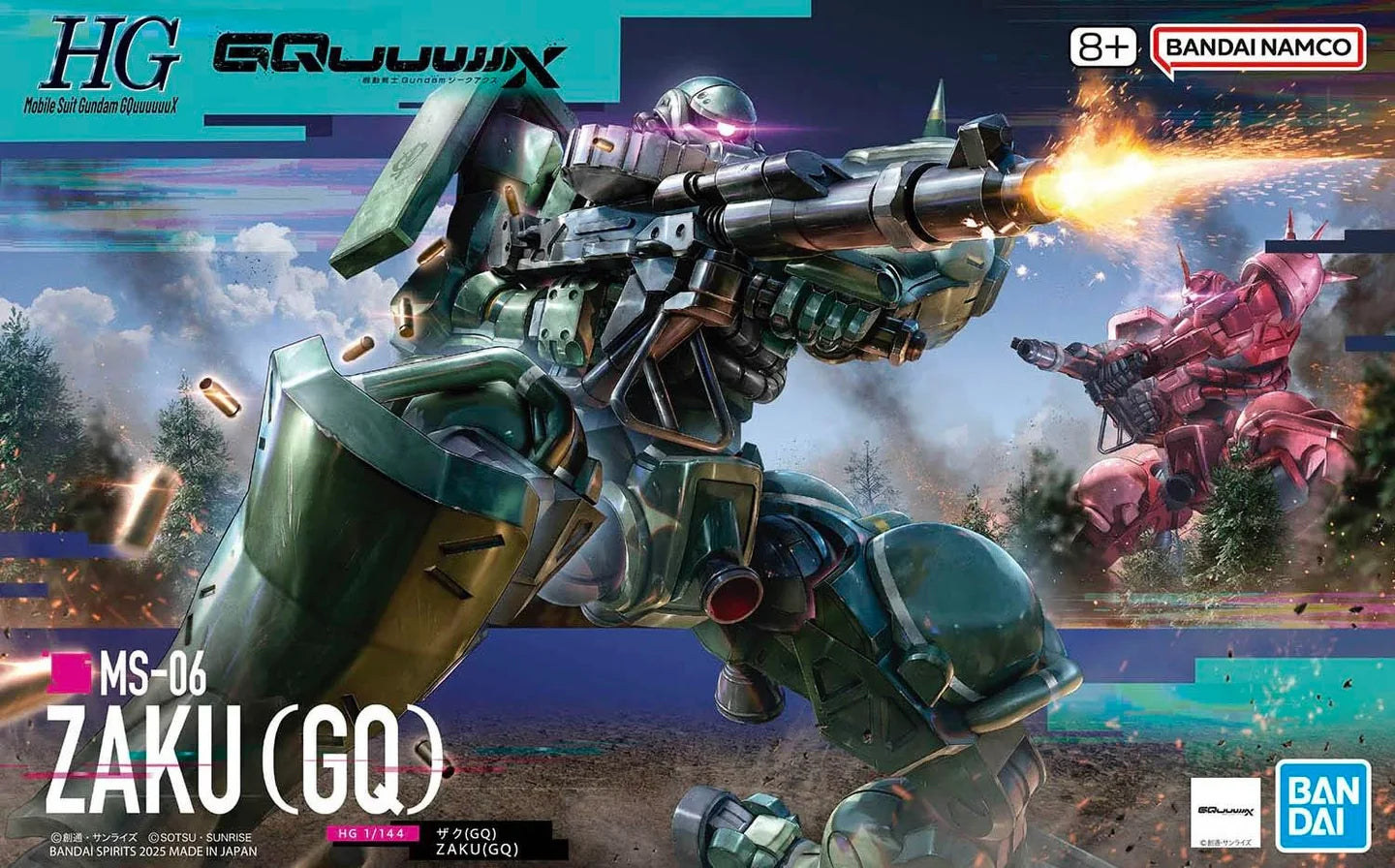 Bandai HG 1/144 MS-06 Zaku (GQ) "Mobile Suit Gundam GQuuuuuuX" - 2773840